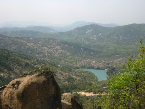 天平山顶